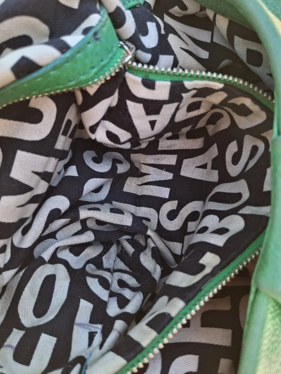 Marc By Marc Jacobs Emerald Green Leather Classic Q Natasha Crossbody Bag - Picture 12 of 16